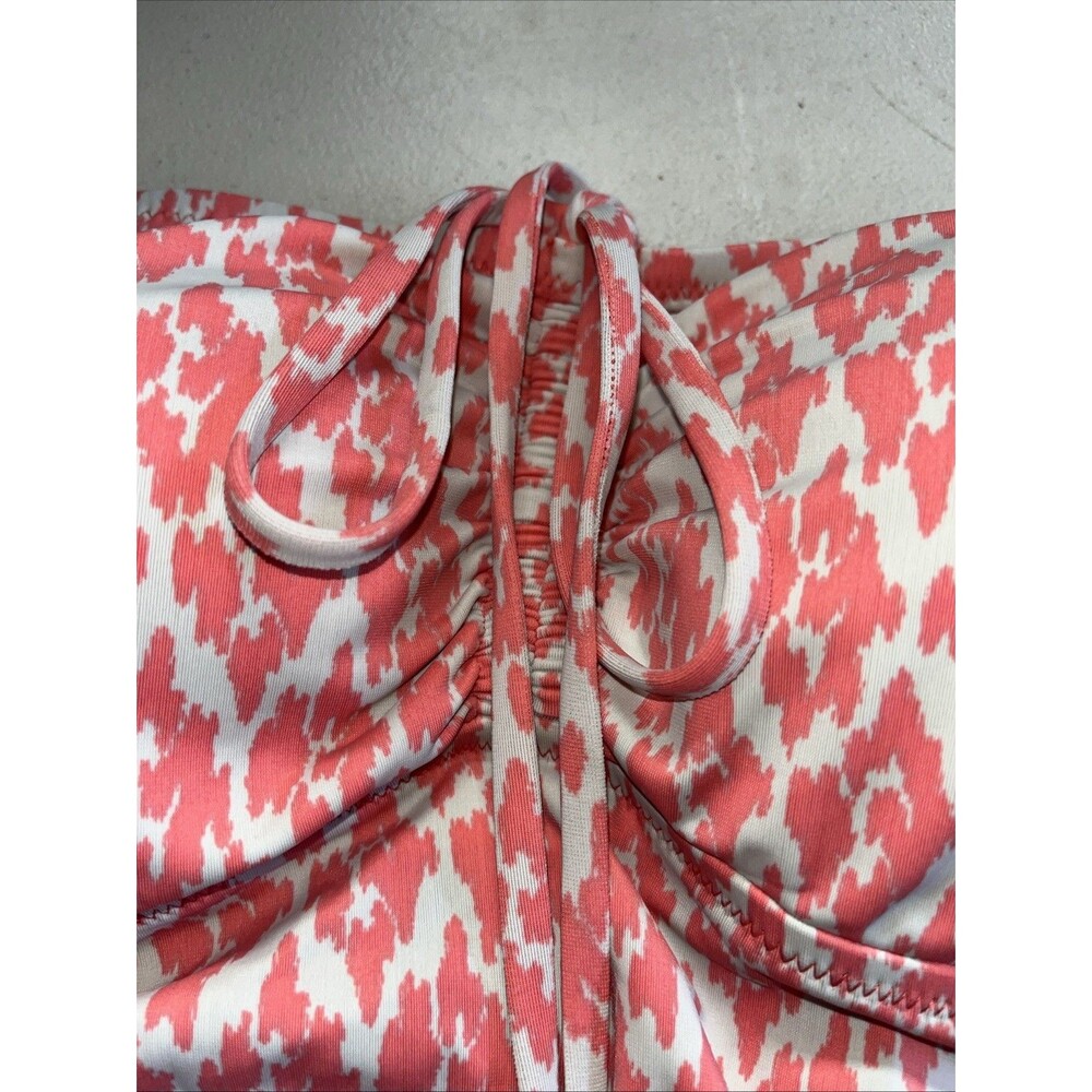 A Pea in the Pod Peach Cream Tankini Maternity Swimwear Size M WOT - Picture 2 of 8